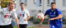Schoss den TSV Schott zum sechsten Auswärtssieg in dieser Saison: Can Özer (r.).