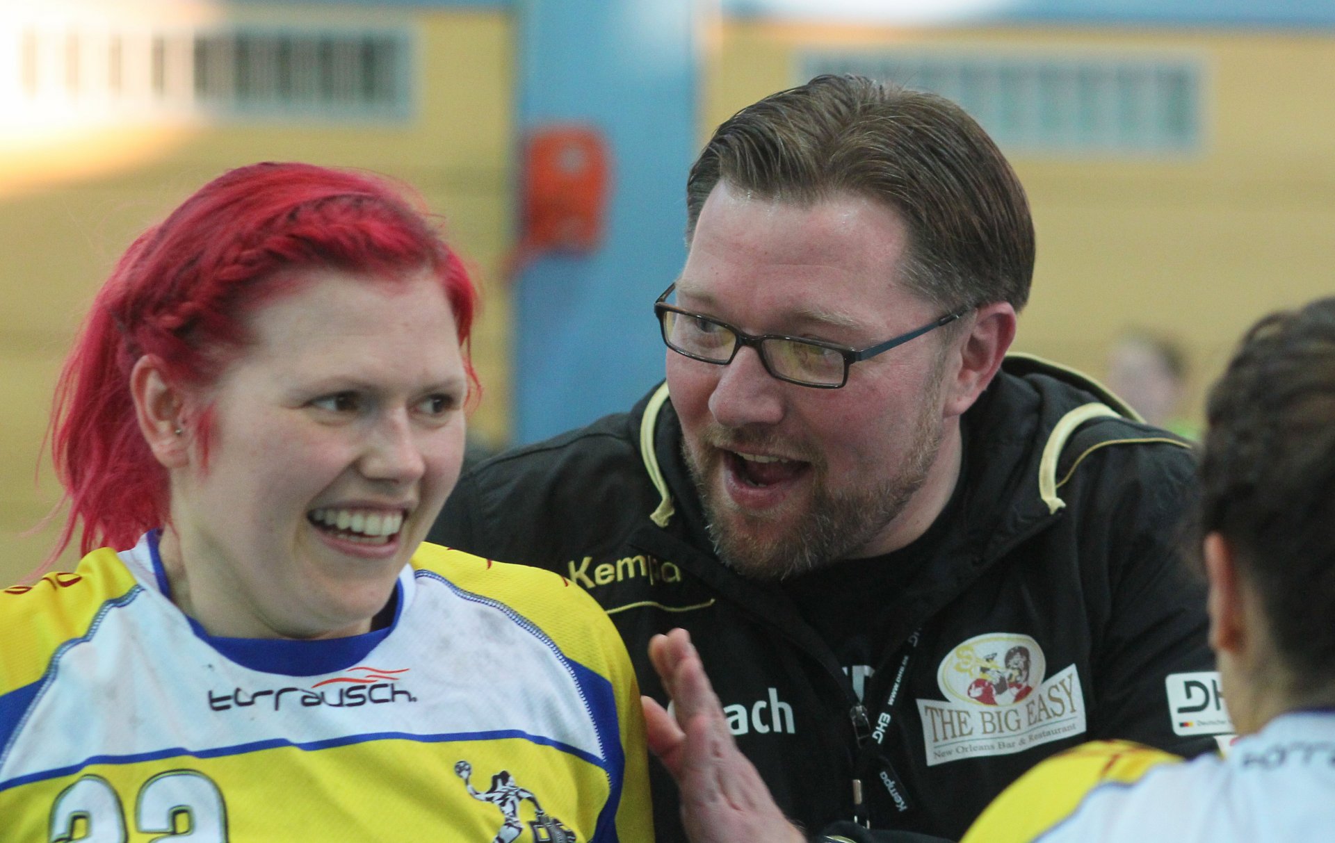 Die geröteten Haare sind ihr Markenzeichen: Annika Hermenau nahm die erfolgreiche Saison in Bretzenheim als bestmöglichen Zeitpunkt, ihre hauptsächlich bei der HSG Bensheim-Auerbach verbrachte Handballkarriere zu beenden.