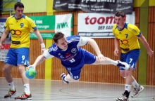 Sieht gut aus, brachte aber nichts ein: Lukas Berkessel blieb im Spiel gegen die HSG ohne Treffer