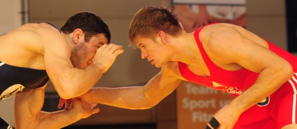 Die Niederlage im Viertelfinale kostete Konstantin Völk (r.) den angestrebten Titel. Am Ende wurde es für den Mainzer die Bronzemedaille.