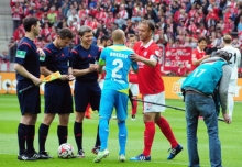 Letzter Auftritt vor heimischem Publikum: Kapitän Nikolce Noveski.