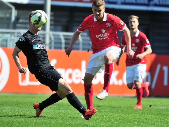 Zweimal erfolgreich: Lucas Höler schoss für die Mainzer U23 den Sieg heraus.