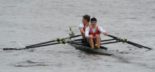 Nach der Regatta ist vor dem Weltcup: Moritz Moos und Jason Osborne fahren als einziger deutscher Leichtgewicht-Zweier nach Varese. Zu A-WM ist es dann nicht mehr weit.