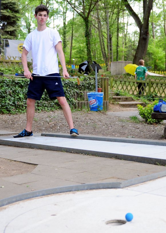 Bester Mainzer: Manuel Szablikowski beendete das Filzgolf-Masters auf dem vierten Platz.