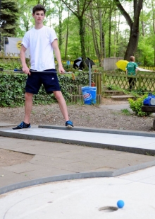 Bester Mainzer: Manuel Szablikowski beendete das Filzgolf-Masters auf dem vierten Platz.