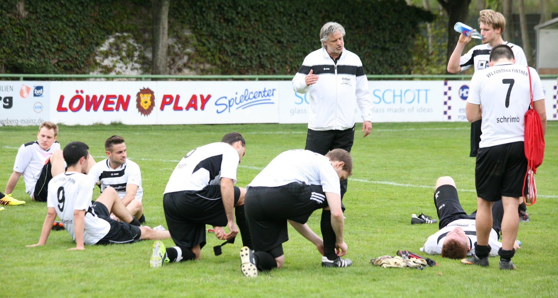 Gemischten Gefühlen gab Fontana-Trainer Dirk WiIlems nach dem 1:1 Ausdruck.