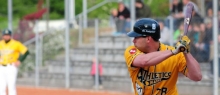 Mike Larson sorgte im fünften Inning mit seinem Homerun für den Höhepunkt.