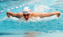 Die Delfinstrecken gehören bei der DJM nicht zu seinem Repertoire. Doch mit sechs Starts wird Christian Keber neben Chidozie Özkan Okoro der meistbeschäftigte Mainzer Schwimmer in Berlin sein.