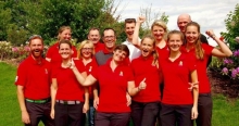 Allen Grund zur Freude hatten die MGC-Frauen und ihr Tross: In Idstein gewannen sie den zweiten Spieltag, sie schoben sich an die Tabellenspitze vor, und Daniela Emmerich verbesserte ihr Handicap