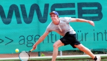 Steffen Angermair war nicht nur am spannendsten Spiel im Duell des TV Grün-Weiß gegen die TSC-Zweite beteiligt, er gewann es auch gegen Mats Hippchen nach drei Sätzen.