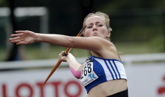 Tendenz: aufsteigend. Schott-Speerwerferin Lena Bottlender überzeugte in Wetzlar mit einer Verbesserung auf 49,40 Meter.